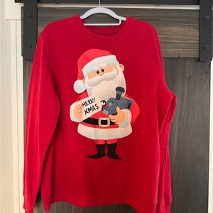 Red Santa Claus Sweatshirt